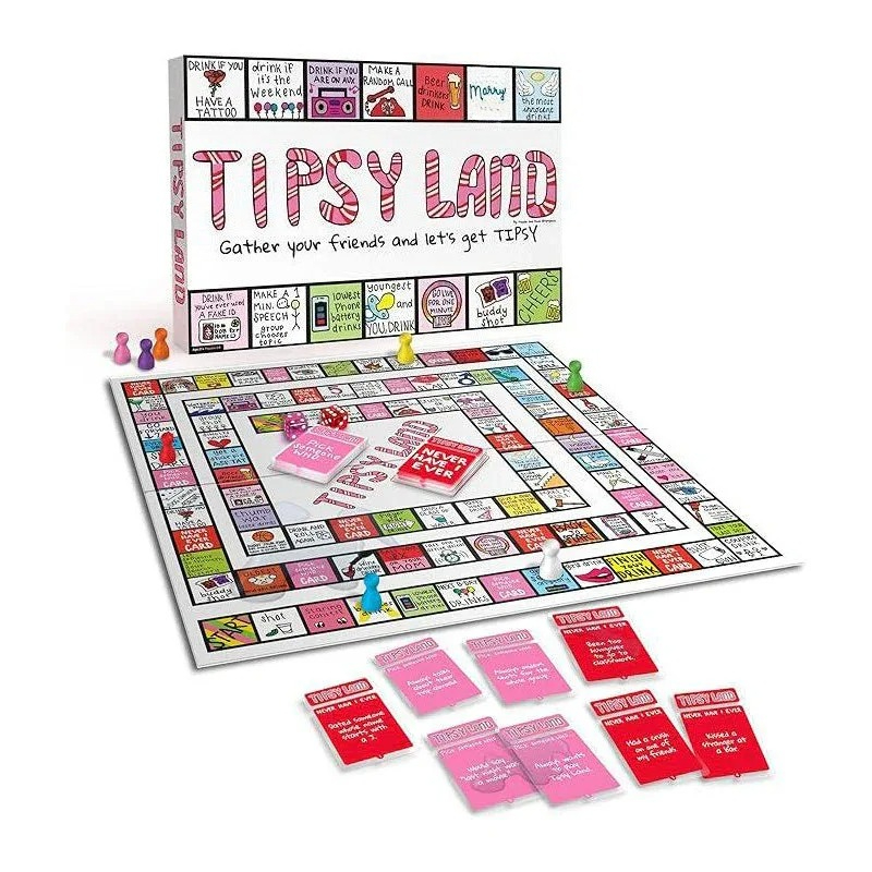Party Games Graduation Ideas - Prezent na imprezę: Gry planszowe Tipsy