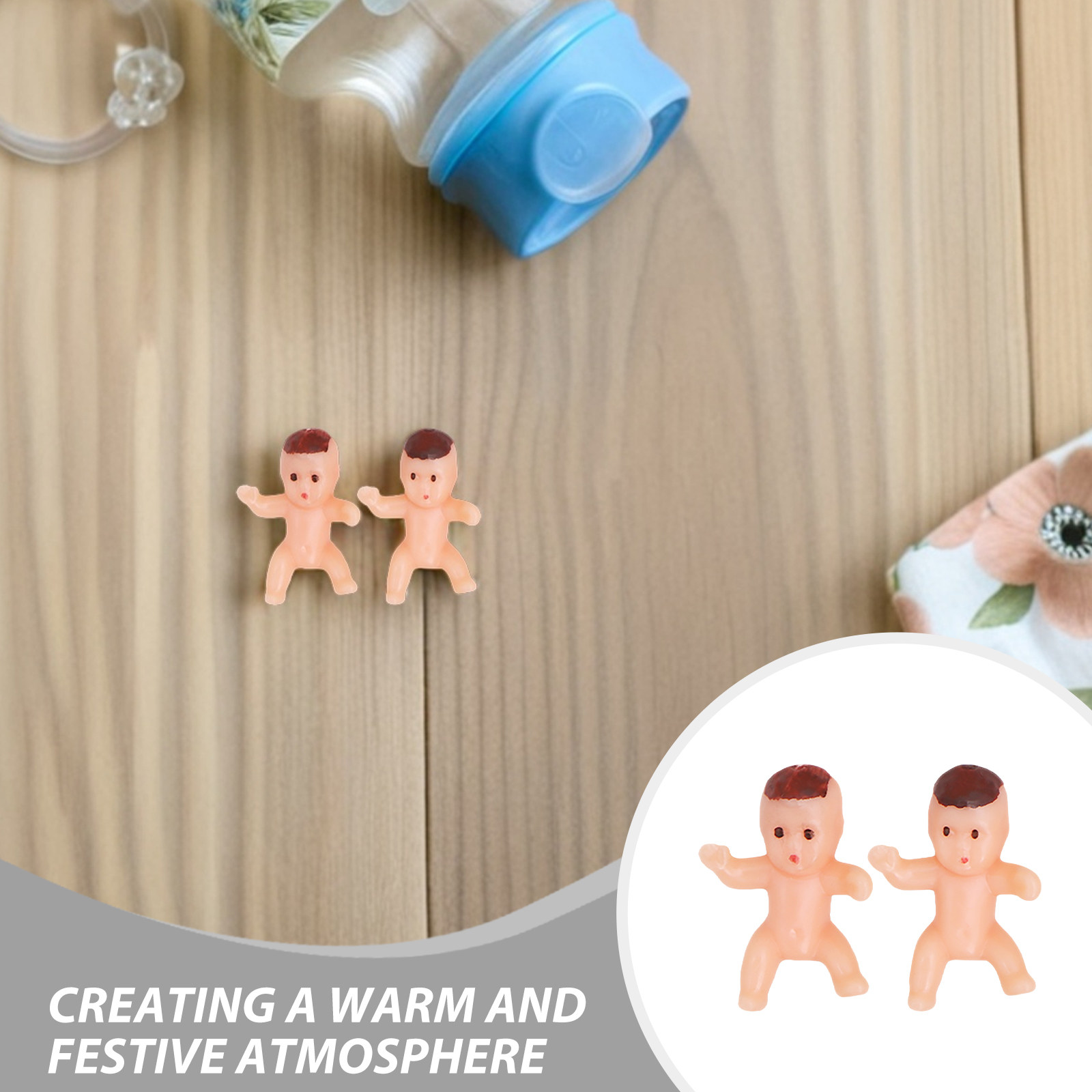 150 szt. Mini Plastikowe Akces – Party Games Baby Shower recenzja i cena