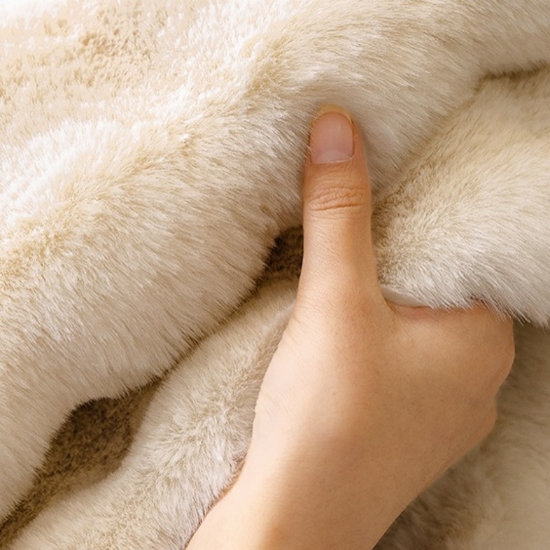 Faux Rabbit Fur Bubble Ciepły  – Washer Toss Set recenzja i cena