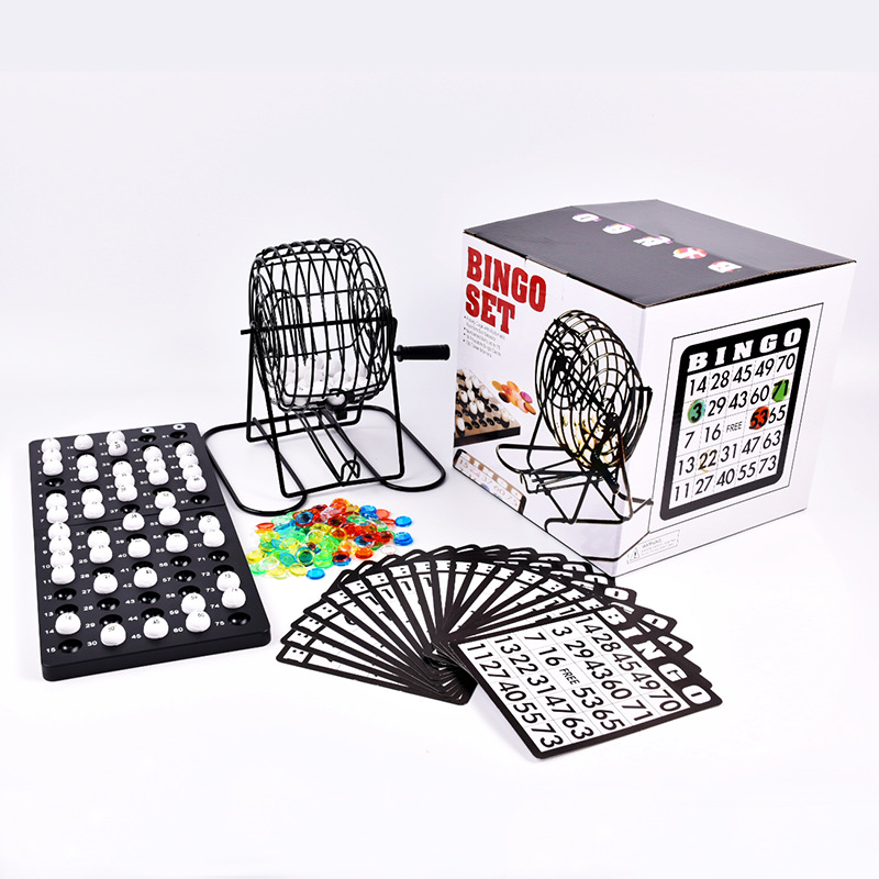 Automat do bingo, stalowa klat – Party Games Large Groups recenzja i cena