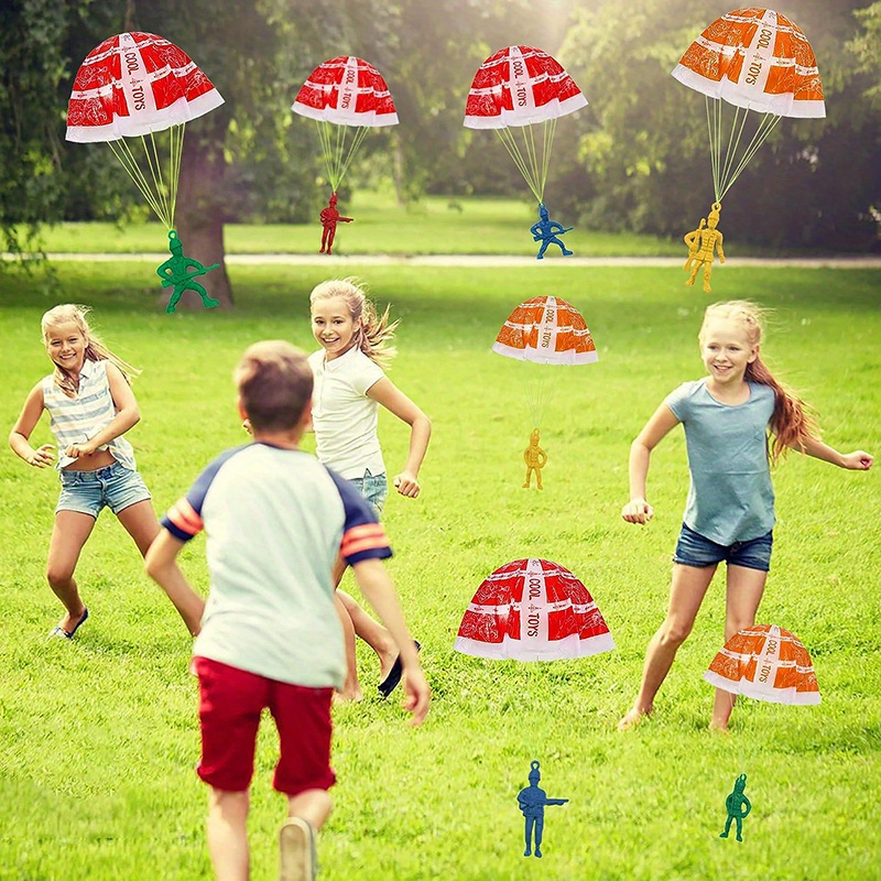 10/100 sztuk zabawek spadochro – Party Games Graduation Ideas recenzja i cena