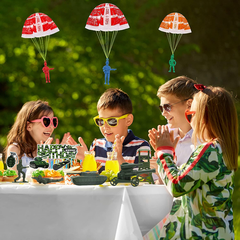 10/100 sztuk zabawek spadochro – Party Games Graduation Ideas recenzja i cena
