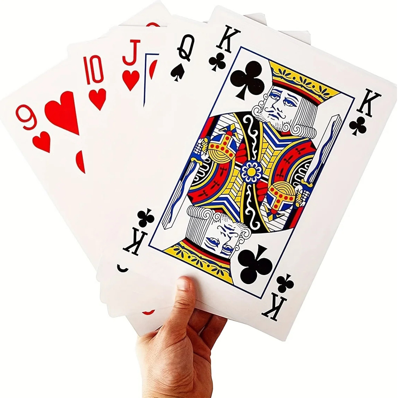 Ponadgabarytowe karty do gry J – Party Games Juegos De Mesa recenzja i cena